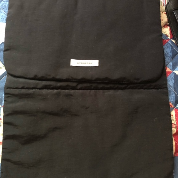 Burberry diaper bag